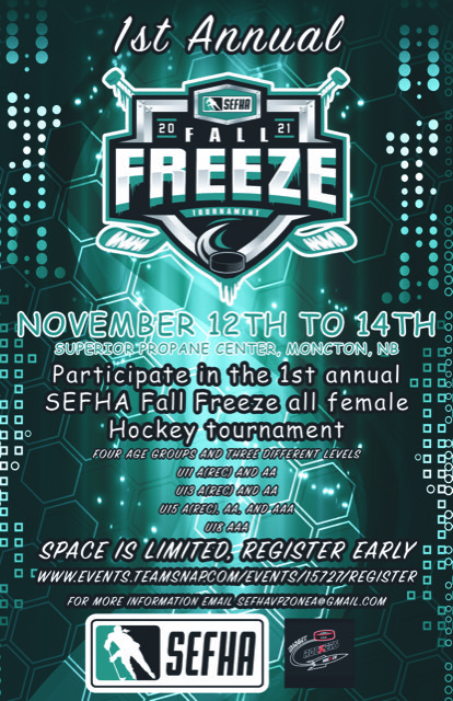 2021-SEFHA-Fall-Freeze-Hockey-Tournament